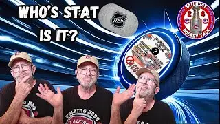 Who's Stat Is It? - Saturday Hockey Talk!