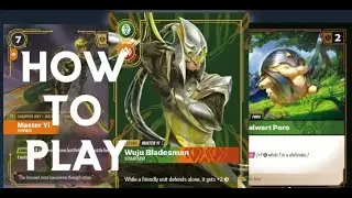 Riftbound, Master yi deck meta, gameplay com explica&ccedil;&atilde;o