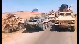 U.S. Forces reportedly block Russian military convoy in Syria