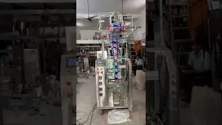 Surf Detergent Pouch Packing Machine..// #machine #surf #packagingmachine #new #viral