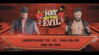 NXT EVIL The Undertaker vs Finn Bálor | One-on-One Epic Fantasy Match | WWE 2K25 Gameplay