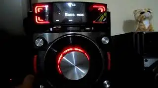 LG cm9530 Equalizador manual de três bandas para ajustar o grave, médio e agudo