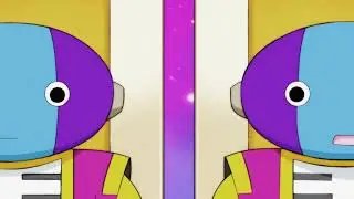 Majin Buu vs basel Gohan vs Lavender (English Dub)