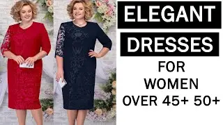40 Outstanding Elegant Dresses for Women Over 40 50 60! #3