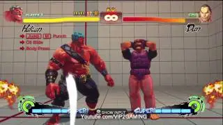 Super Street Fighter 4 Hakan Trials 1-24