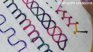 Running stitch variations|Running stitches|Basic hand stitches|Basic hand embroidery classes|class-7