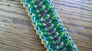 NEW Rainbow Loom Floral Queen Bracelet