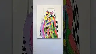 Цена картины, 299.999₽ за покупкой в профиль🤗 #abstract #art #арт #художник #искусство #мистические