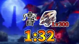 【MHR:S Switch】克服バルファルクLv300を1分半で倒すヘビィが楽しい！克服バルク ソロ 1'32