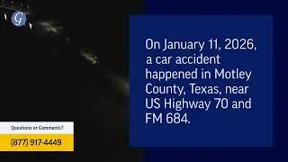 Richard Piper Killed, Joclynne Clarkston-Smith Injured in Car Crash in Motley County, TX