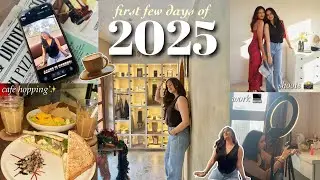 the *BEGINNING* of 2025✨💻📸  cafés, shoots, collab & so much more ⋆. 𐙚 ˚