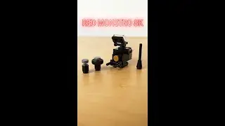 Lego RED Monstro 8k Camera #shorts
