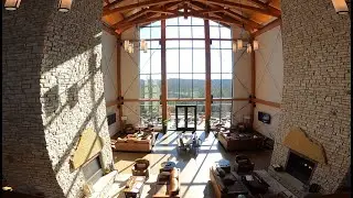 Hocking Hills State Park Lodge Ohio - Tour and Review. Pool, Hot Tub, Restaurant, Common Areas