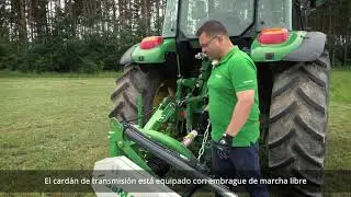 ¿Cómo configurar la segadora de discos SAMBA 240 de SaMASZ?