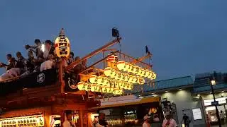 2025_08_17三島市　三嶋大祭り3日目④[一番町と沼津大平区のセリアイ 三島駅前一番町祭典本部前].wmv