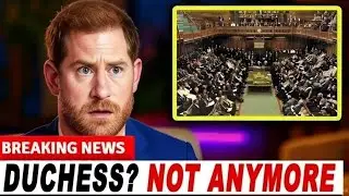 BREAKING: Prince Harry BREAKS DOWN After House Of Lords Moves to STRIP His Every Royal Title!