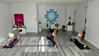 Beginner Power Yoga White Magnetic mirror Level 1 Anand 12 27 21