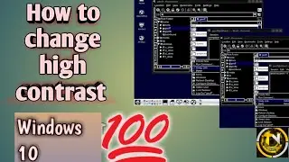 HOW TO CHANGE HIGH CONTRAST TO LOW CONTRAST -_-_-_-_ इमेजिंग - -_-_-