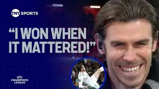 Gareth Bale discusses THAT bicycle kick against Liverpool in 2018 😮&zwj;💨 #UCL