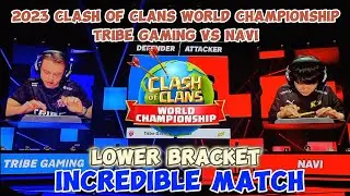 FINAL REMATCH! NAVI vs Tribe Gaming Clash of Clans World Championship 2023