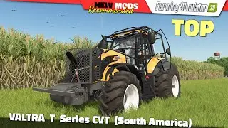 FS25 | VALTRA T Series CVT South America - Farming Simulator 25 Mods Review QHD