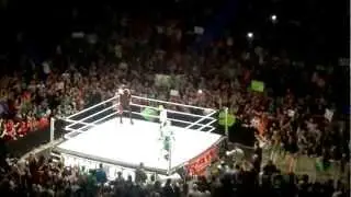 WWE RAW 2012 John Cena vs. Kane. Poland