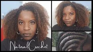 Lady Miranda Afro Kinky|Natural looking Crochet|Easy|Plus Braid Pattern|Chocolate1mmp