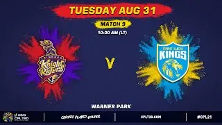 LIVE | Trinbago Knight Riders vs Saint Lucia Kings | CPL 2021
