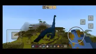 Jugando Minecraft con dinosaurios 