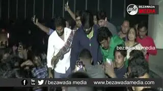 Chaloo Movie Unit Hero Naga Sourya With Public In Tirupathi Theatres
