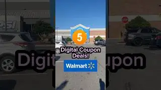 5 Digital Coupon Deals at Walmart! #walmartcouponing