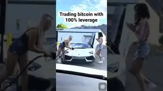 Trading bitcoin with 100% leverage #btc 😍#bitcoin #bitcoinmemes #cryptocurrencies