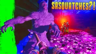 Снежные люди в Call of Duty! (Рейв в секвойях) Первый игровой процесс на новой карте IW Zombies —...