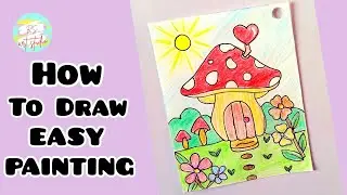 How to draw easy Painting | Amazing😱💖 Drawing | @rsartstudio