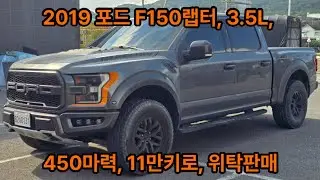 Ford F-150 Raptor 2019 года, пробег 117 000 км (без аварий, за исключением вмятины на заднем крыл...