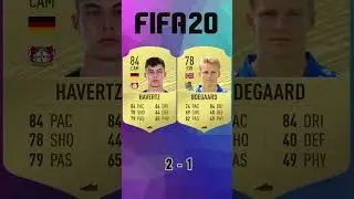 Havertz vs &Oslash;degaard 🔥FIFA Evolution (FIFA 18-24) EAFC 24