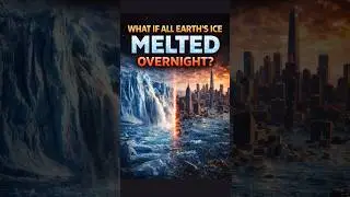 Что, если весь лёд на Земле растает за одну ночь? 🌊 День, когда мир утонет