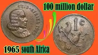 1965 South Africa 1 Cent Coin Value &ndash; Full Details | Worth $1.30 | Old Coin Vault