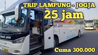 trip bus sinarjaya lampung jogja | Pringsewu - Jogja
