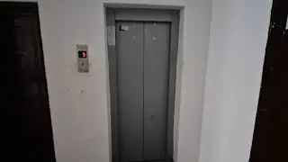 2002 IFMA traction elevator @ Strada Ștefan cel Mare,bl.G2A,Pașcani,Romania 