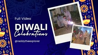 Diwali Celebrations With Family 🔥Full Video | HYDERABAD | MARINA SKIES🏭 | #crackers 🧨💥