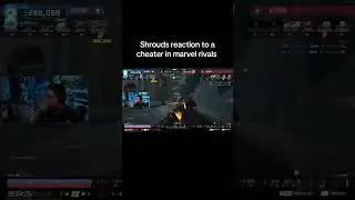 Shroud reacts to a cheater in marvel rivals #marvelrivals #gaming #epicmarvel #memes #marvelmoments