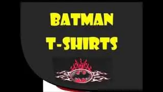 Batman T Shirts: Official Licensed Batman T-Shirt Collection