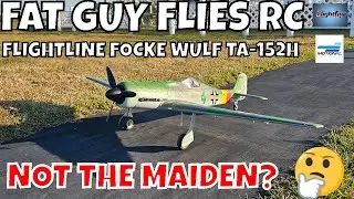 FLIGHTLINE FOCK WULF TA-152H NOT THE MAIDEN? by FGFRC #aviation #warbird #rc