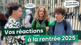 They tell us about their 2025 return to high school