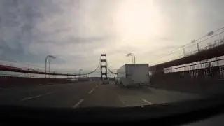 Golden Gate Bridge San-Francisco GoPRo