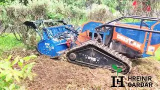 Hreinir Garðar Skógar Mönsari IRUS Forest Mulcher