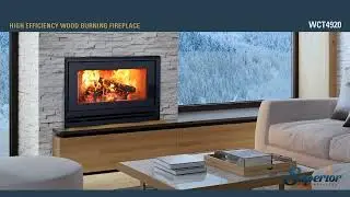 Superior Wood Burning Fireplace | WCT4920 Product Video