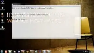 HOW TO SET PATH FOR JAVA IN ENVIRONMENT OF WINDOWS 7