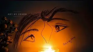 How To Draw 👀Eye Contact Couple 👩&zwj;❤️&zwj;👨 Sketch Step by Step Tutorial | Pencil sketch for beginners✨